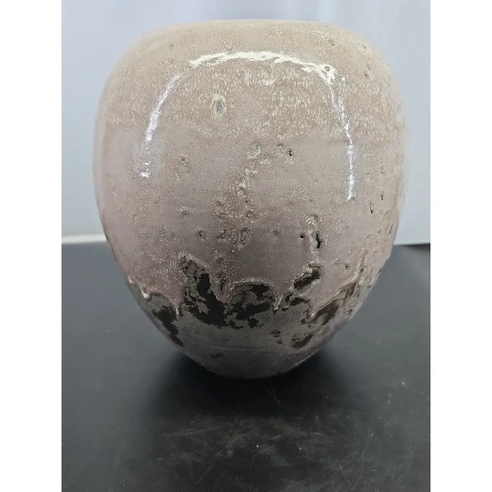Vintage Large Earthware Vase Mobach Utrecht Of The Netherlands 1920s